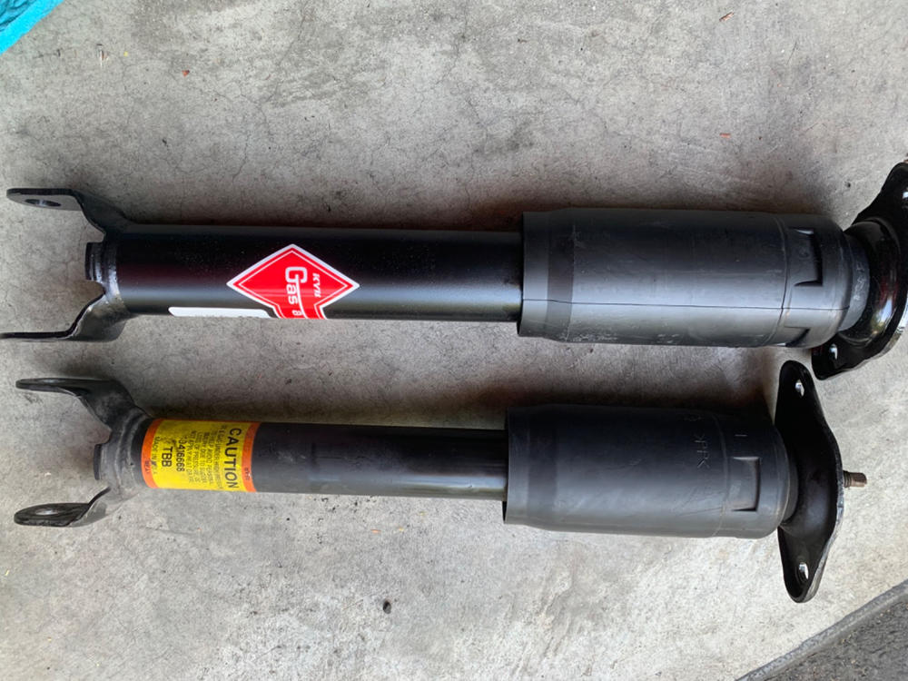 KYB Gas-A-Just Monotube Shocks Set for 1997-2013 Chevrolet Corvette RWD - Customer Photo From Gary Sims