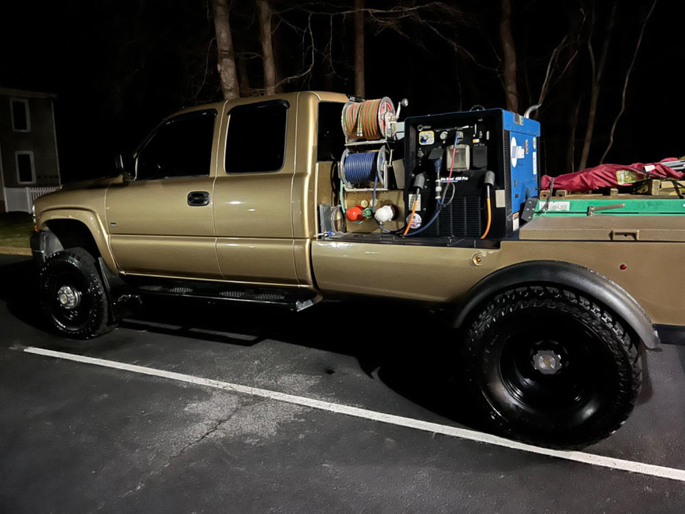 Rancho RS9000XL Adjustable Shocks Set for 2001-2010 Chevrolet Silverado 3500 HD 4WD RWD w/0" lift Cab & Chassis - Customer Photo From James Pardue