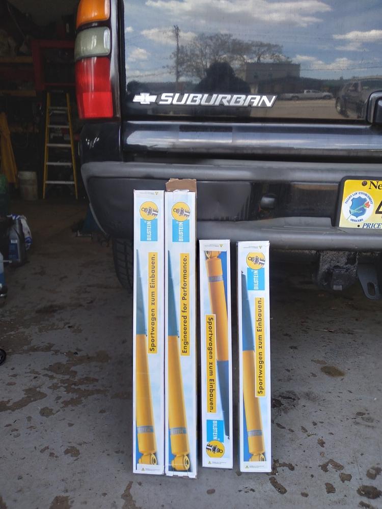 Bilstein 4600 Monotube OEM Shocks Set for 2000-2006 Chevrolet Suburban 1500 4WD AWD RWD - Customer Photo From MARIO KARAM