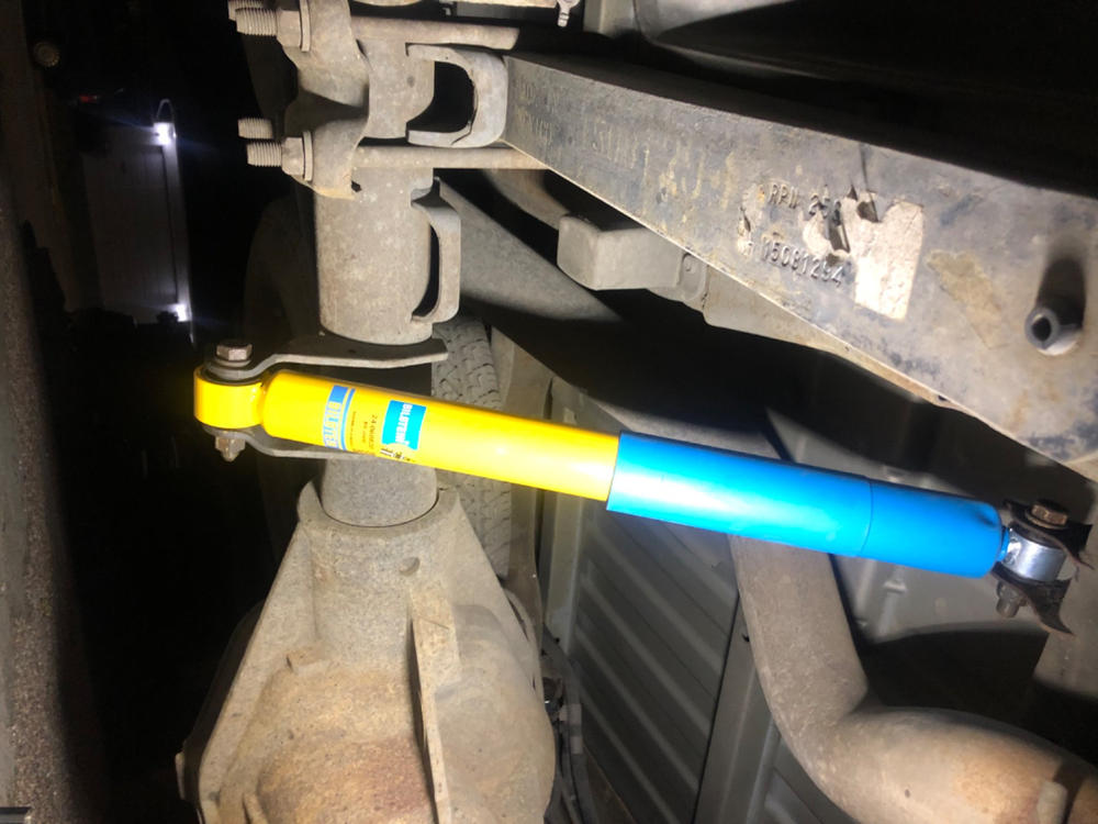 Bilstein 4600 Monotube OEM Shocks Set for 2001-2010 Chevrolet Silverado 2500 HD 4WD RWD - Customer Photo From Donie Escobar