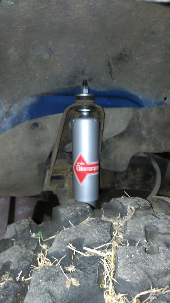 KYB Gas-A-Just Monotube Shocks Set for 1979-1983 Toyota Pickup 4WD - Customer Photo From Harland schauer