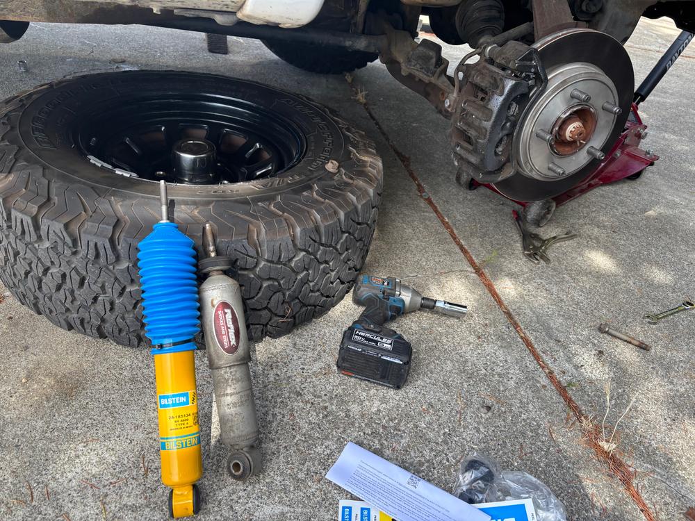Bilstein 4600 Monotube OEM Shocks Set for 1997-2003 Ford F150 4WD - Customer Photo From Nik