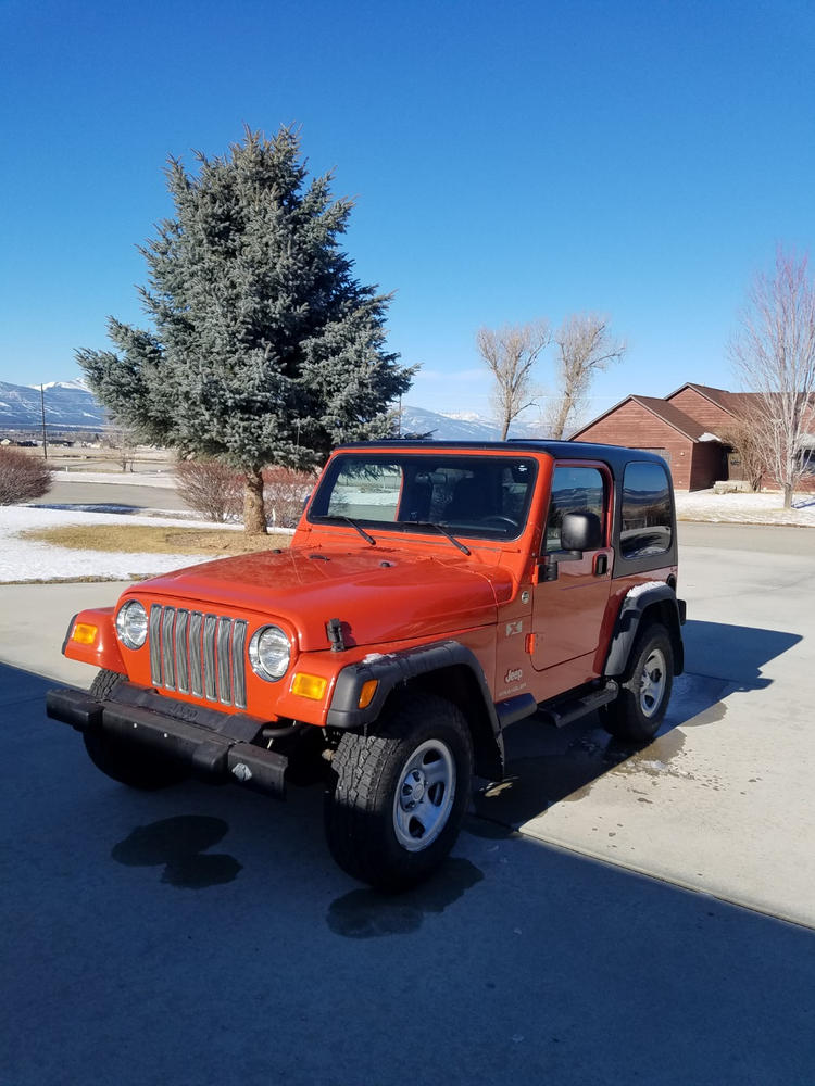 Bilstein 4600 Monotube OEM Shocks Set for 1996-2006 Jeep Wrangler 4WD TJ LJ - Customer Photo From Robert Egusquiza
