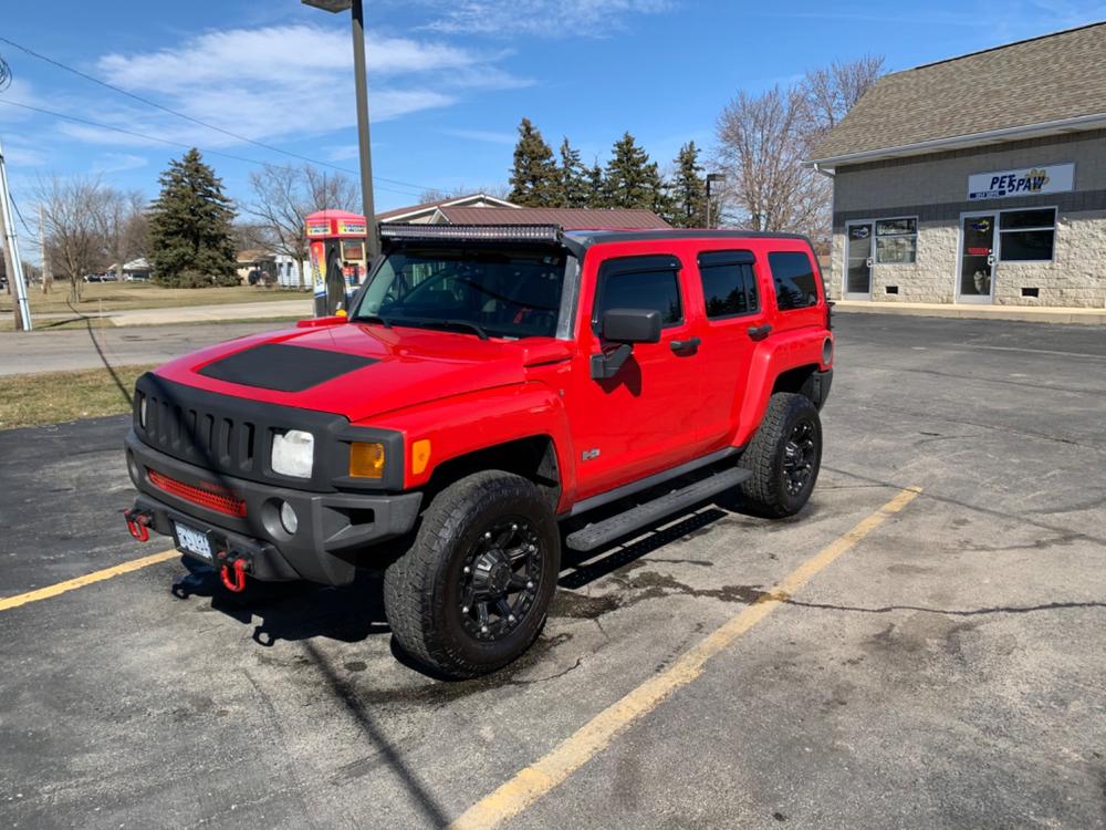 Skyjacker Black MAX Hydro Shocks Set for 2006-2010 Hummer H3 4WD w/0" lift - Customer Photo From Mark pariscoff
