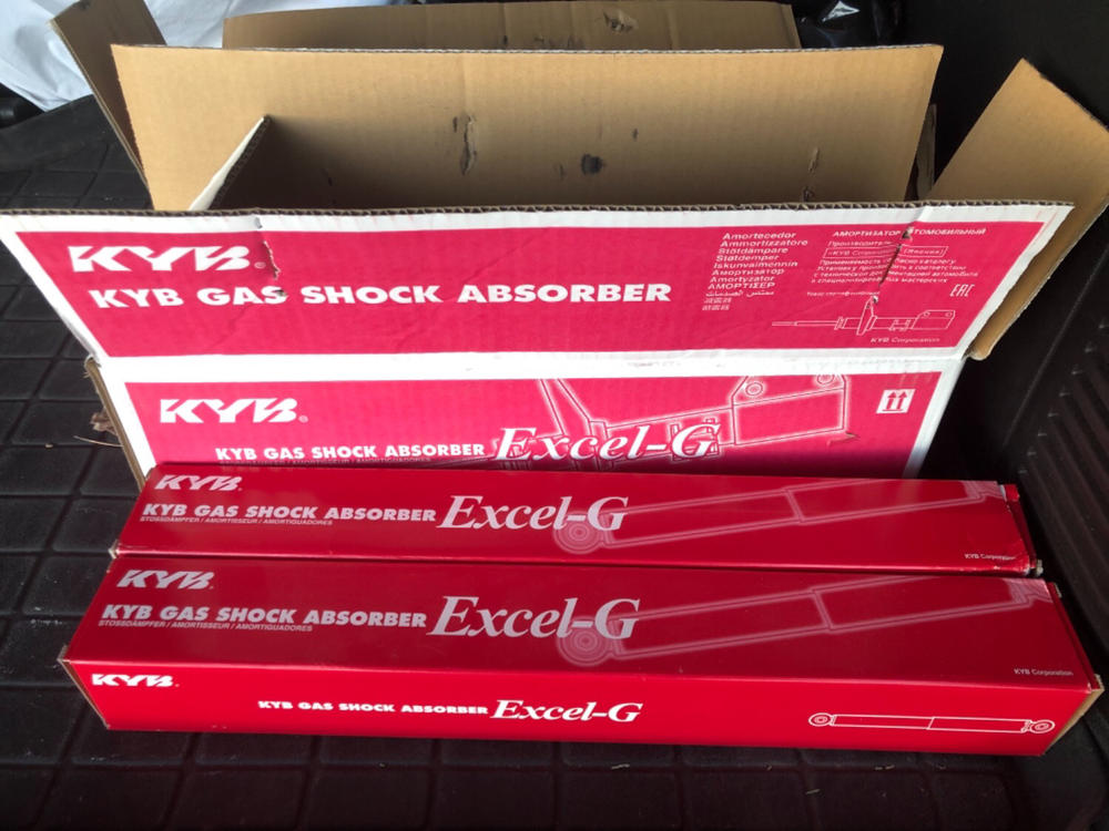 KYB Excel-G OEM Strut & Shocks Set for 2007-2014 Chevrolet Suburban 1500 4WD RWD - Customer Photo From Matthew Carlson