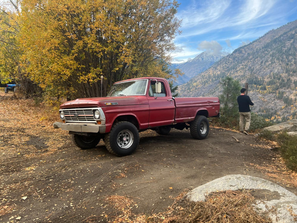 Skyjacker N8000 Nitrogen Gas Shocks Set for 1966-1977 Ford F250 4WD w/2-4" lift High Boy - Customer Photo From Travis McMaster
