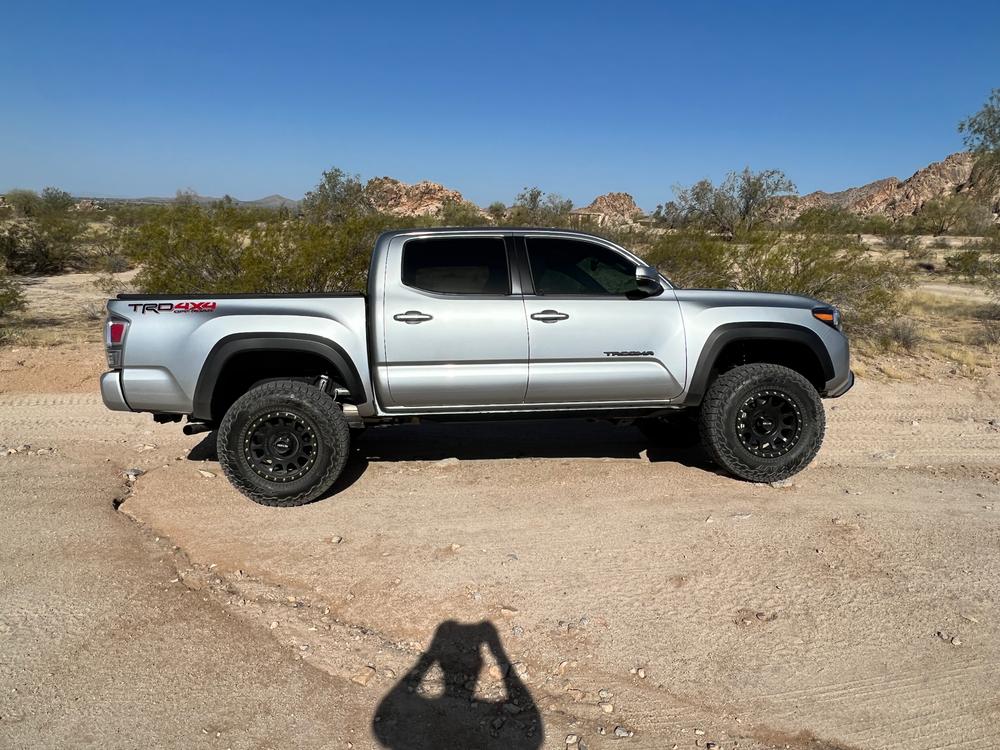 Bilstein 6112 Strut & Spring + Rear 5160 Reservoir Shocks Set for 2016-2023 Toyota Tacoma 4WD RWD 6 Lug - Customer Photo From 11Bravo222