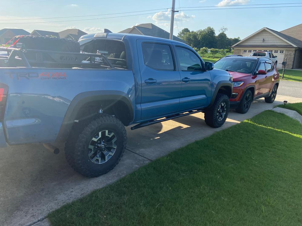 Bilstein 6112 Strut & Spring + Rear 5160 Reservoir Shocks Set for 2016-2023 Toyota Tacoma 4WD RWD 6 Lug - Customer Photo From Kristopher