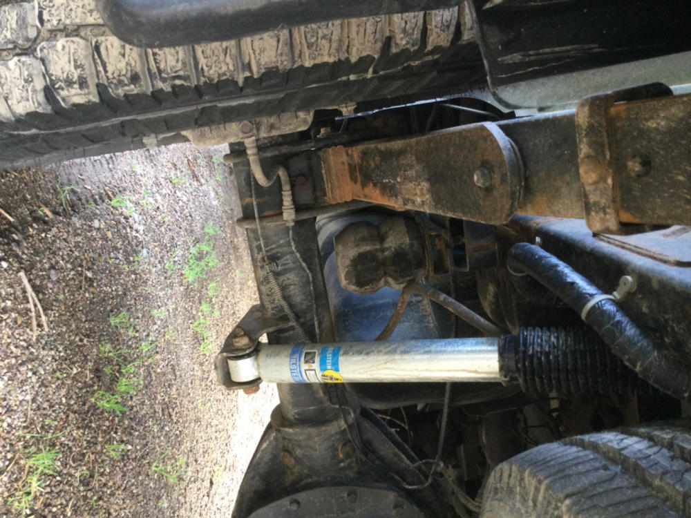 Bilstein 5100 Monotube Shocks Front Pair for 2010-2018 Ram 3500 4WD - Customer Photo From Kyle D McQuivey