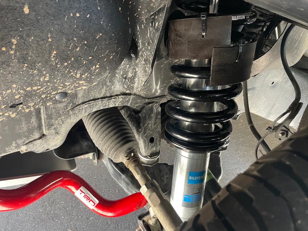 Bilstein 6112 Strut & Spring Assembled Front Pair for 2007-2021 Toyota Tundra 4WD - Customer Photo From Edmond Gregory