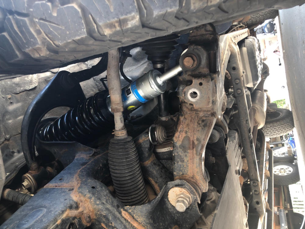 Bilstein 6112 Strut & Spring Assembled Front Pair for 2007-2021 Toyota Tundra 4WD - Customer Photo From Quaid Neff