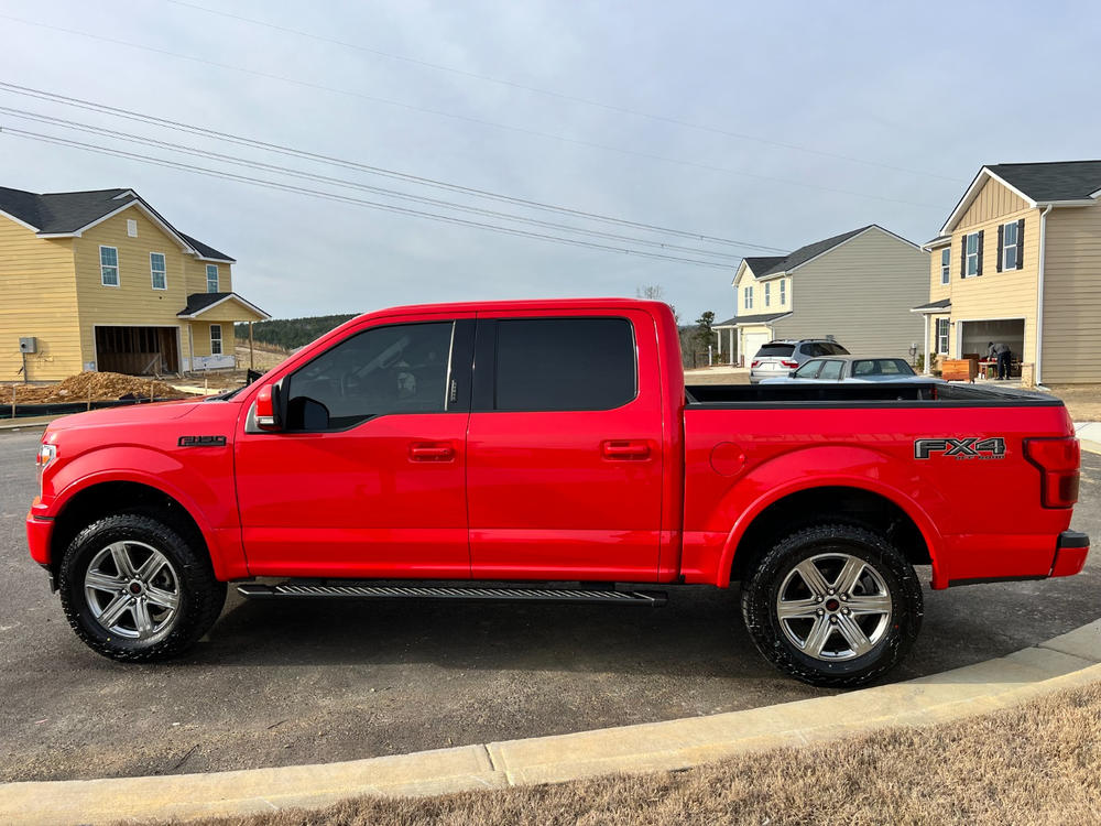 Bilstein 6112 Strut & Spring Assembled Front Pair for 2015-2020 Ford F150 4WD - Customer Photo From Terry Mooney