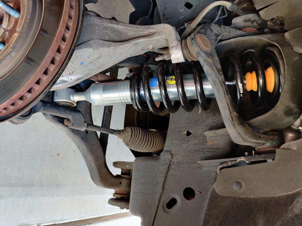 Bilstein 6112 Strut & Spring Assembled Front Pair for 2015-2020 Ford F150 4WD - Customer Photo From Christopher Torres
