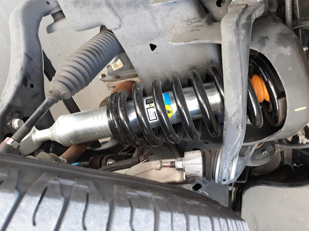 Bilstein 6112 Strut & Spring Assembled Front Pair for 2015-2020 Ford F150 4WD - Customer Photo From Jim Ramirez