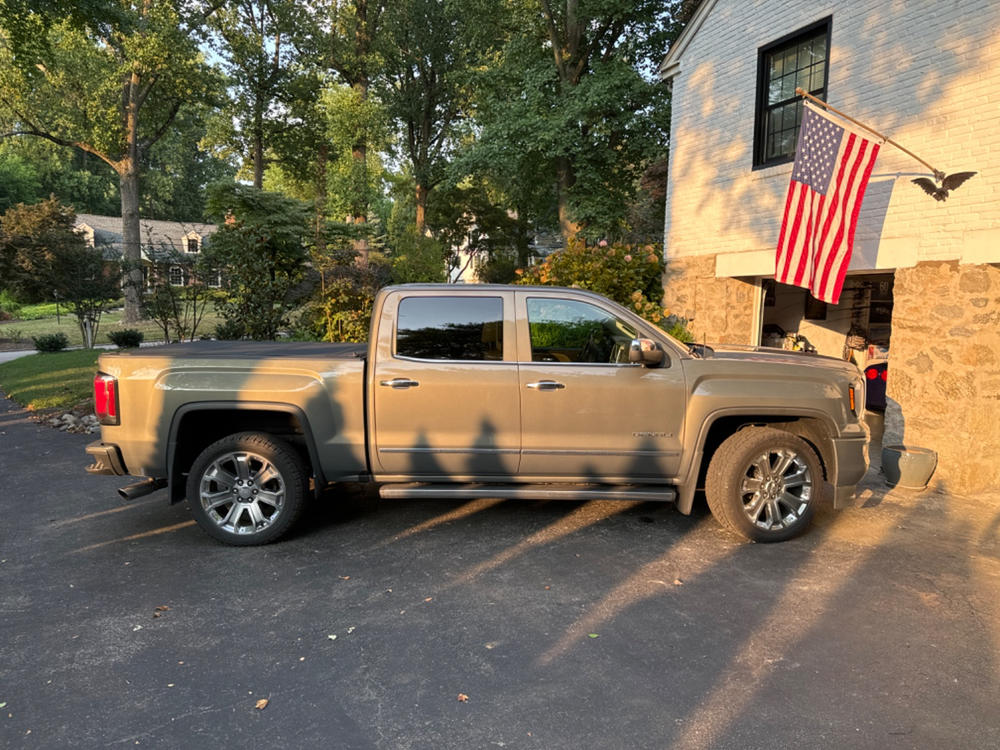 Bilstein 6112 Strut & Spring Assembled + Rear 5100 Shocks Set for 2014-2018 GMC Sierra 1500 4WD RWD - Customer Photo From Ben Kovacs