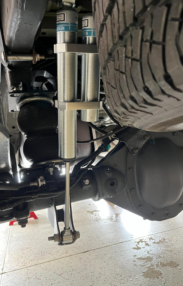Bilstein 5160 w/ Remote Reservoir Shocks Front Pair for 2011-2021 Chevrolet Silverado 2500 HD 4WD RWD - Customer Photo From Robert Bartley