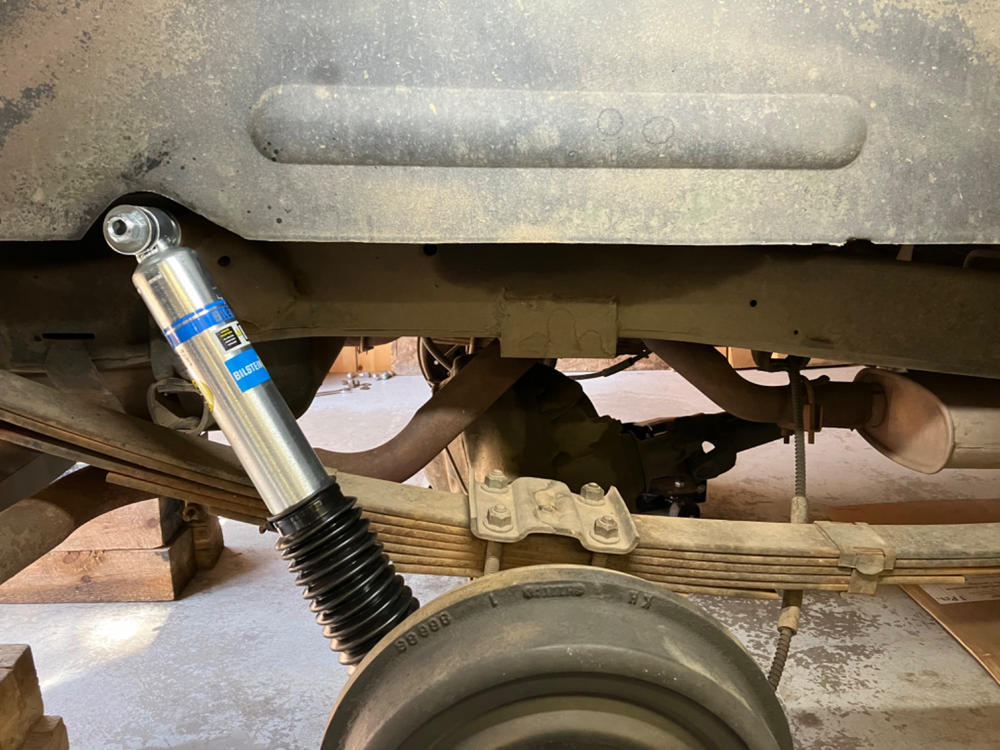Bilstein B8 5125 Monotube Shocks Rear Pair for 1966-1977 Ford Bronco 4WD RWD - Customer Photo From Gary Stetler