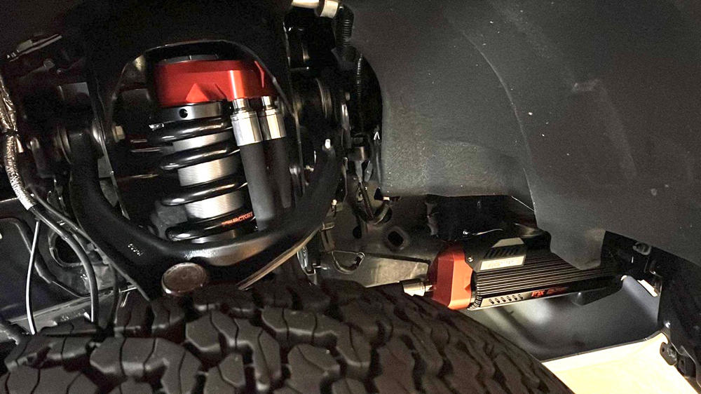 Fox 3.0 Factory Race Series Live Valve Internal Bypass Piggyback Shocks Rear Pair for 2017-2020 Ford Raptor 4WD - Customer Photo From Brian Godfrey