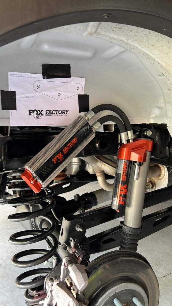 Fox 3.0 Factory Race Series Live Valve Internal Bypass Piggyback Shocks Rear Pair for 2017-2020 Ford Raptor 4WD - Customer Photo From Brian Godfrey