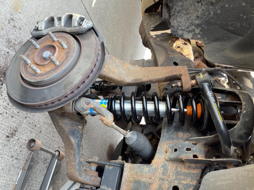 Bilstein 6112 Strut & Spring Assembled Front Pair for 2009-2013 Ford F150 4WD - Customer Photo From Daniel Forpahl