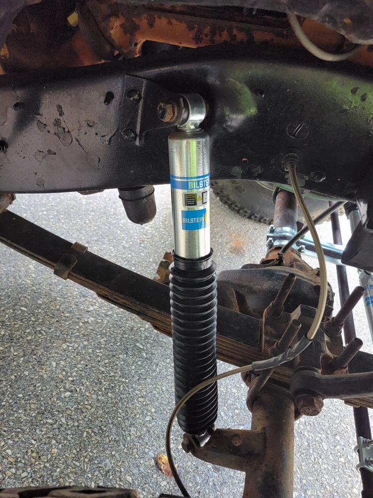 Bilstein B8 5125 Monotube Shocks Set for 1969-1987 Chevrolet K10 4WD w/6" lift - Customer Photo From Brandon Hooper