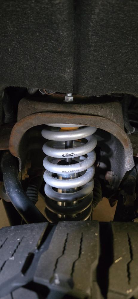 Eibach Pro-Truck Coilovers Front Pair for 2014-2018 Chevrolet Silverado 1500 4WD RWD w/1.75-4" lift - Customer Photo From Chris swon