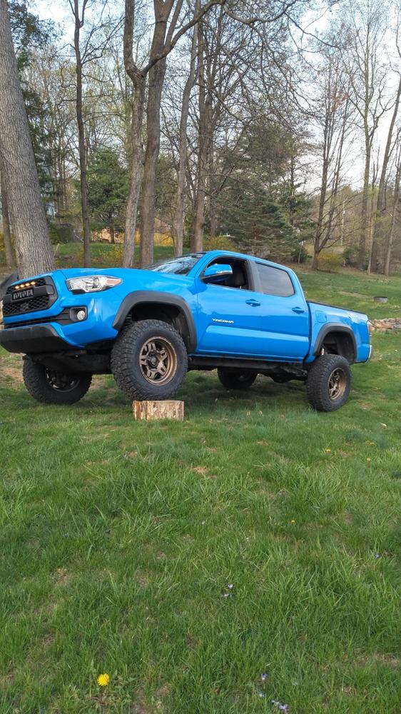 Eibach Pro-Truck Stage 2 Coilover Kit + Rear Shocks for 2016-2023 Toyota Tacoma w/0-2.5" lift - Customer Photo From Judd Payne