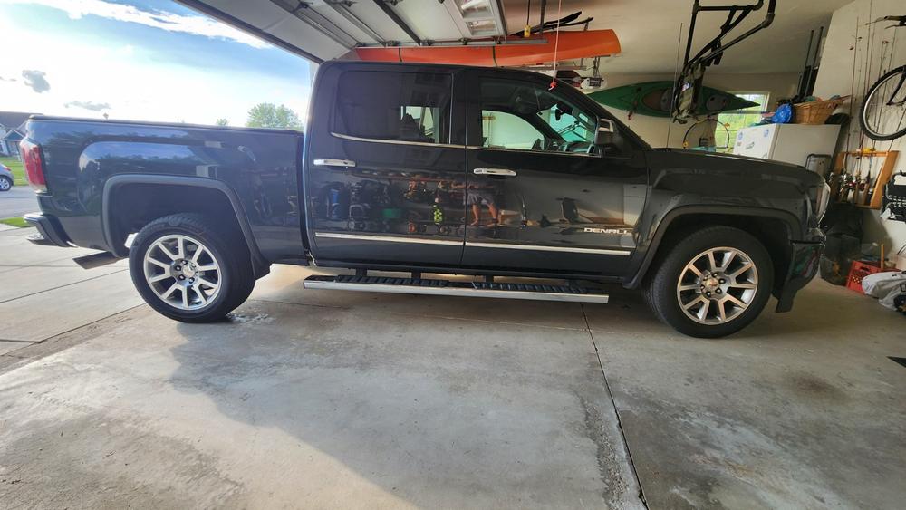 Eibach Pro-Truck Stage 2 Coilover Kit + Rear Shocks Kit for 2014-2018 GMC Sierra 1500 w/1.75-4" lift - Customer Photo From Bryan Perry