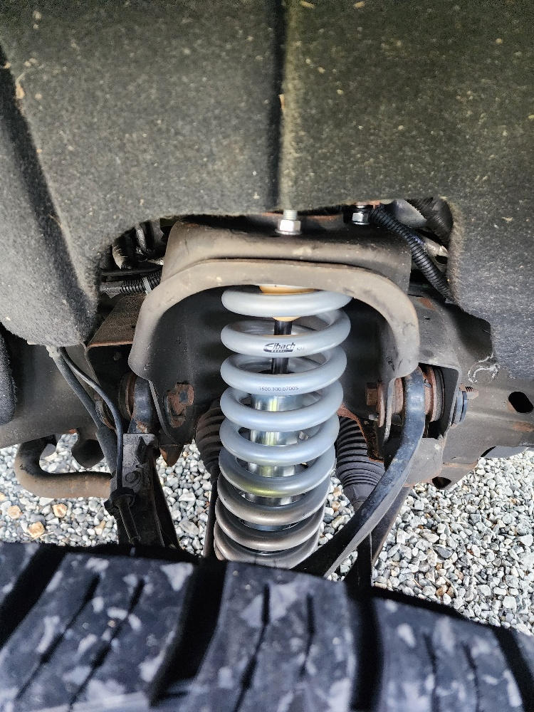 Eibach Coil-Over Spring 3.00" ID | 1200.300.0300S Silver Powder Coated | High-Strength Performance Spring