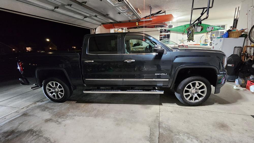 Eibach Pro-Truck Stage 2 Coilover Kit + Rear Shocks Kit for 2014-2018 GMC Sierra 1500 w/1.75-4" lift - Customer Photo From Bryan Perry