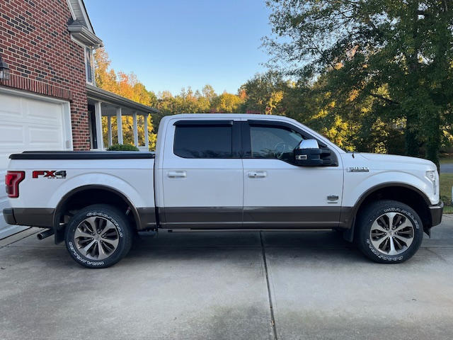 Eibach Pro-Truck Stage 2 Coilover Kit + Rear Shocks Kit for 2015-2022 Ford F150 4WD w/0.5-3" lift - Customer Photo From Renette Cressey