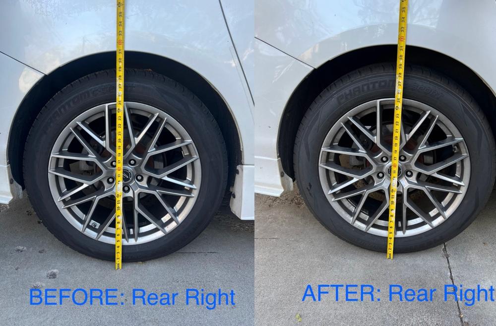 Timbren Suspension Enhancement System Rear Kit for 2004-2015 Toyota Sienna - Customer Photo From Pao Lor