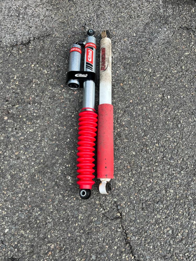 Eibach Pro-Truck Stage 2R Coilover Kit Front Coilovers + Rear Reservoir Shocks for 2022-2024 GMC Sierra 1500 w/0-2.9" lift - Customer Photo From Matthew Cannon