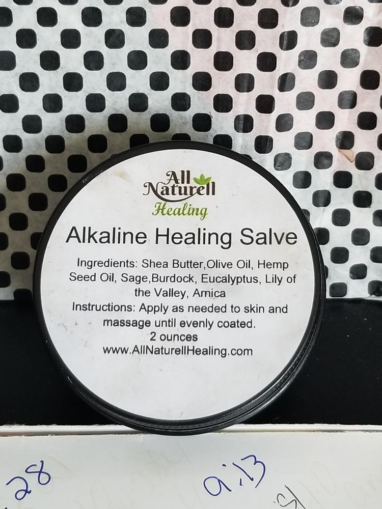 Alkaline Healing Salve - 2 ounce - Customer Photo From Chay Randall