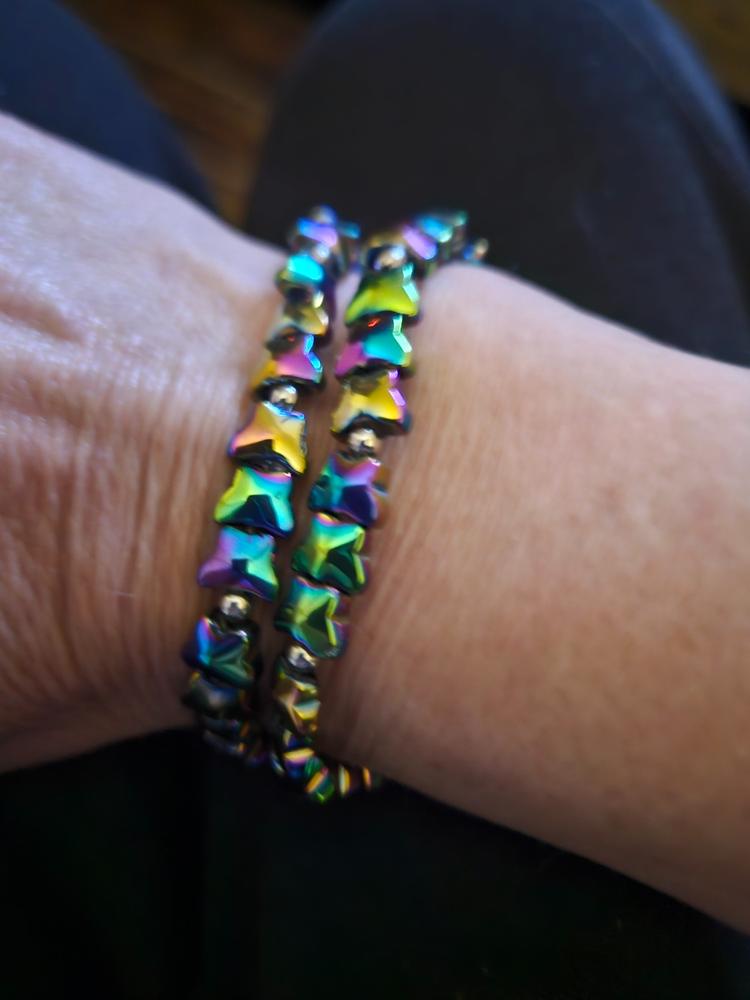 Metallic Unicorn | .925 Sterling Silver | Butterfly Wrap - Customer Photo From Kim Pillsbury