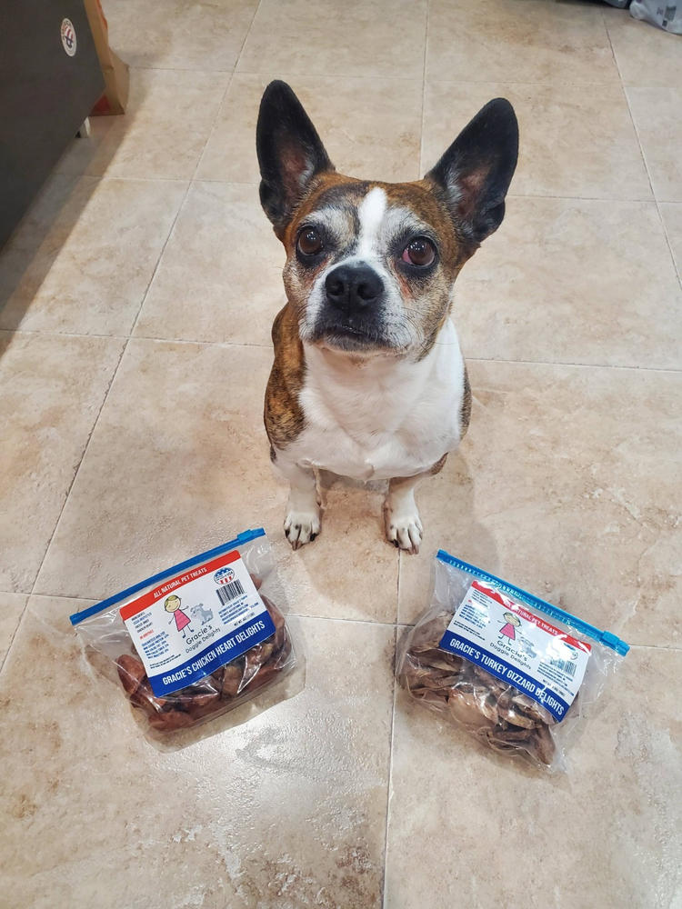 Gracie’s Sliced Turkey Gizzard Delights - Customer Photo From Nicki Wisniewski