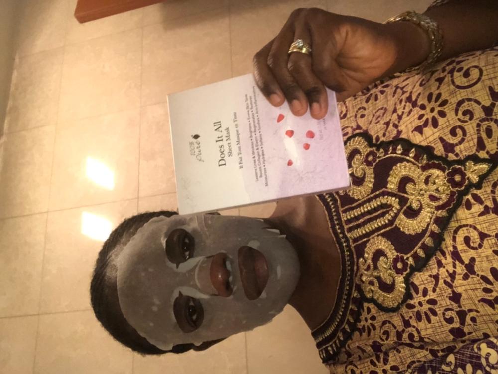 Does It All Sheet Mask - Customer Photo From Jacqueline C.