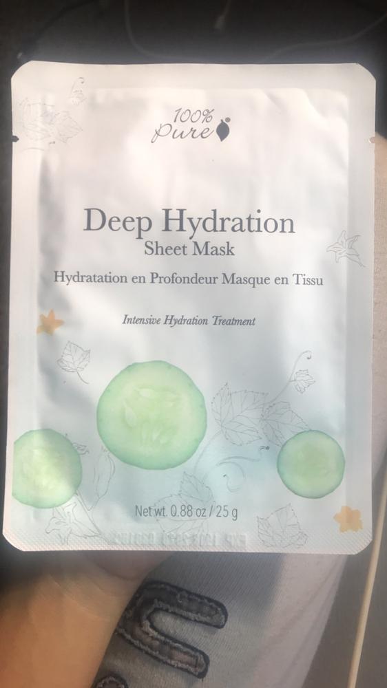 Deep Hydration Sheet Mask - Customer Photo From Faresha D.