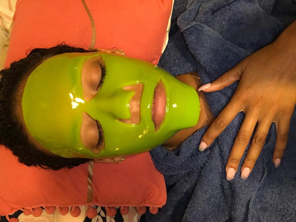Green Tea Water Bomb Mask - Customer Photo From Amber D.