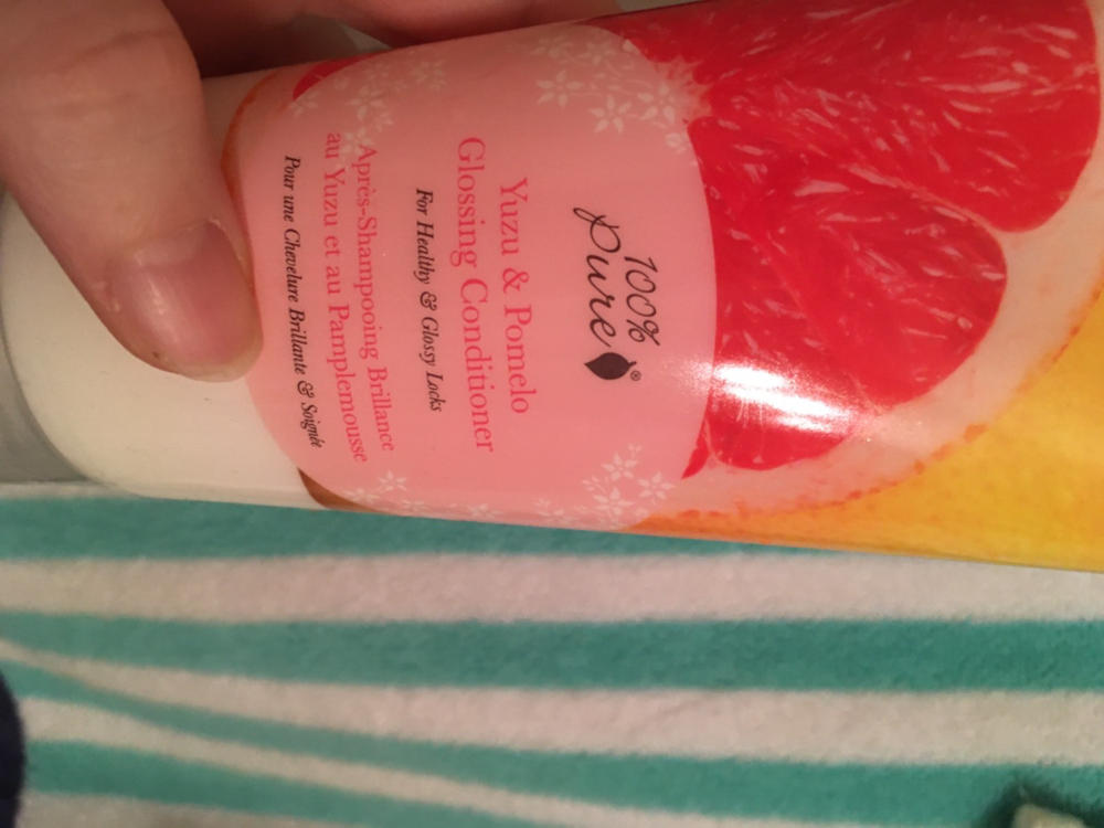 Yuzu and Pomelo Glossing Conditioner - Customer Photo From Mel D