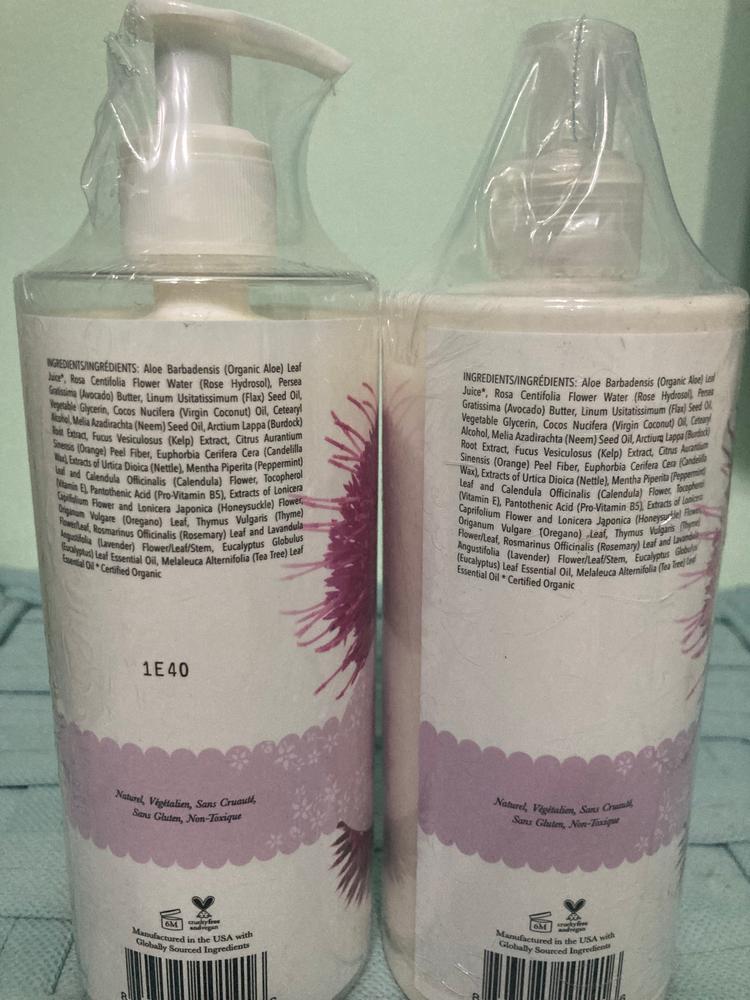 Burdock and Neem Healthy Scalp Conditioner - Customer Photo From K