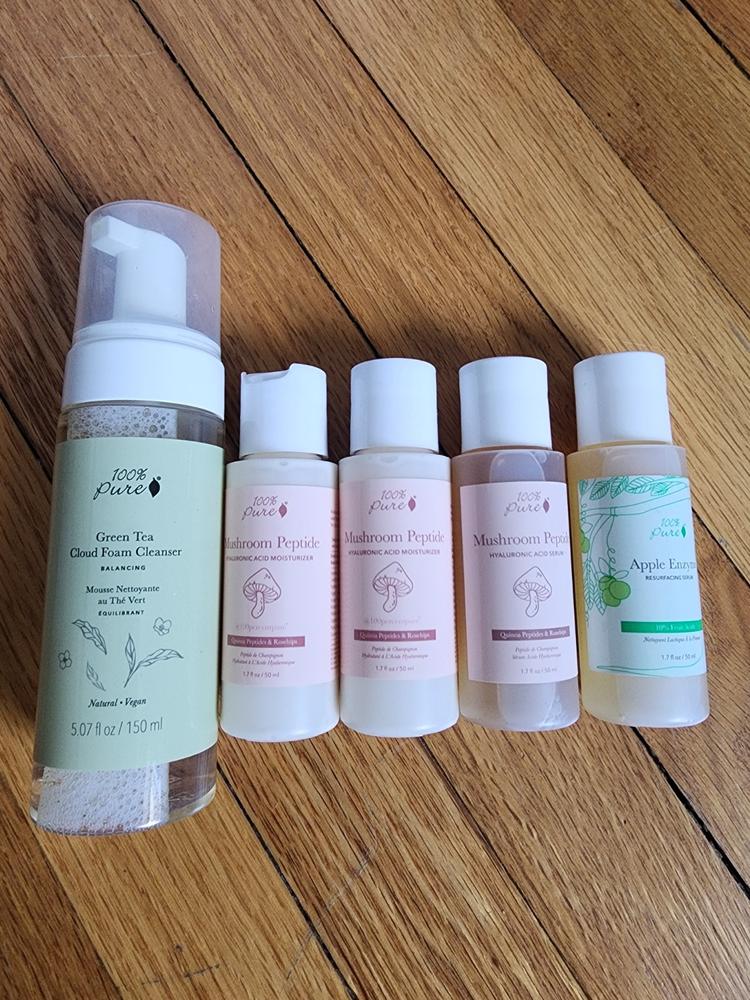 Green Tea Cloud Foam Cleanser - Customer Photo From Martina Renskaia