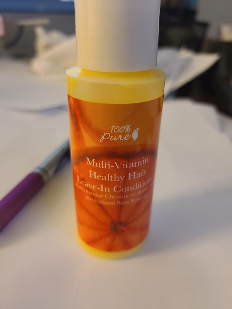 Multi-Vitamin Healthy Hair Leave-In Conditioner - Customer Photo From Catherine Perkins