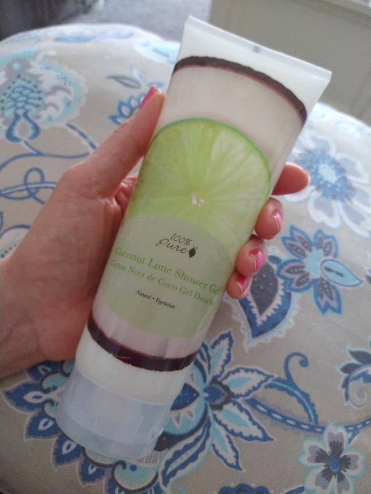 Coconut Lime Shower Gel - Customer Photo From Sherry Wiley