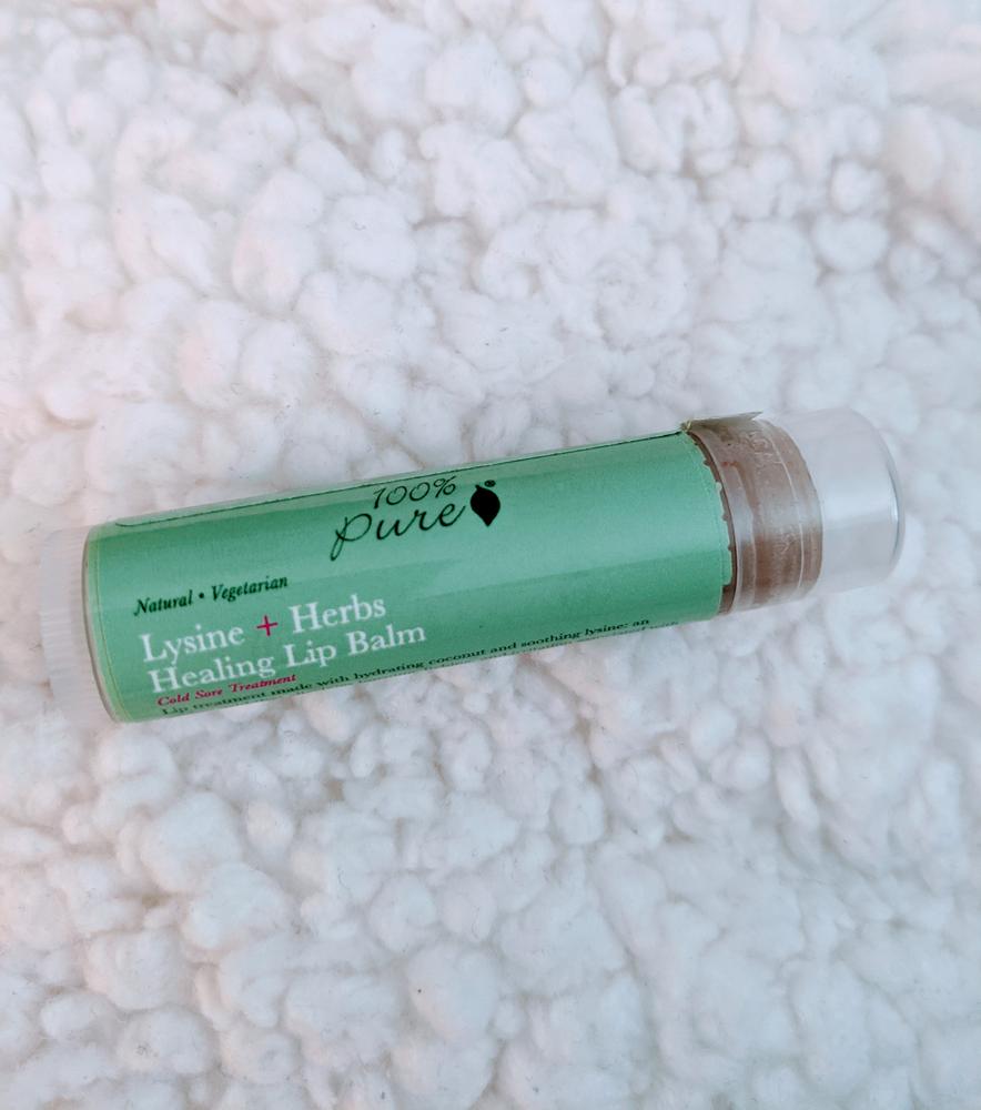Lysine + Herbs Lip Balm - Customer Photo From Brianna