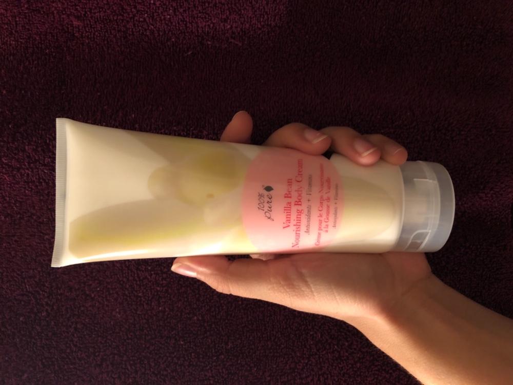 Vanilla Bean Nourishing Body Cream - Customer Photo From KyLeigh D.