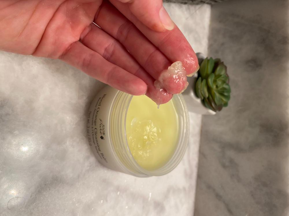 Blood Orange Cleansing Balm - Customer Photo From Beth T