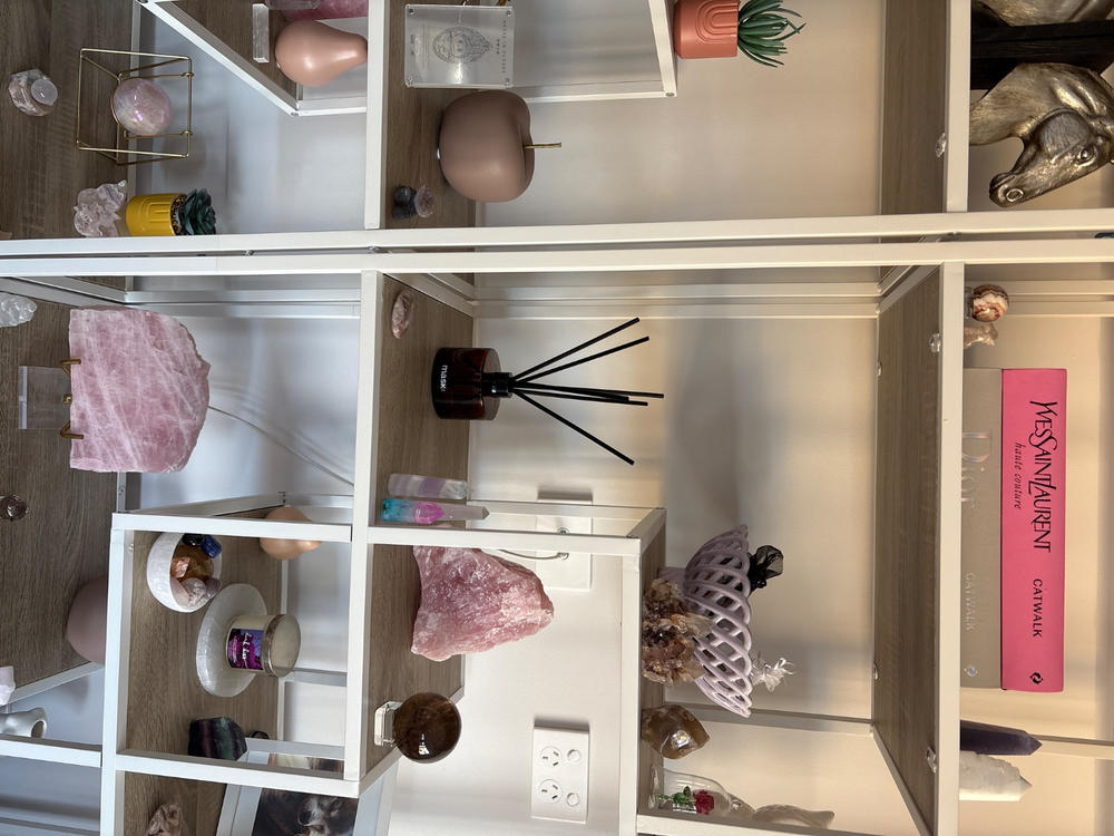 Amber Reed Diffuser Set with 1x Refill, 1x glass bottle & fibre reed sticks - Customer Photo From Claire Goddard