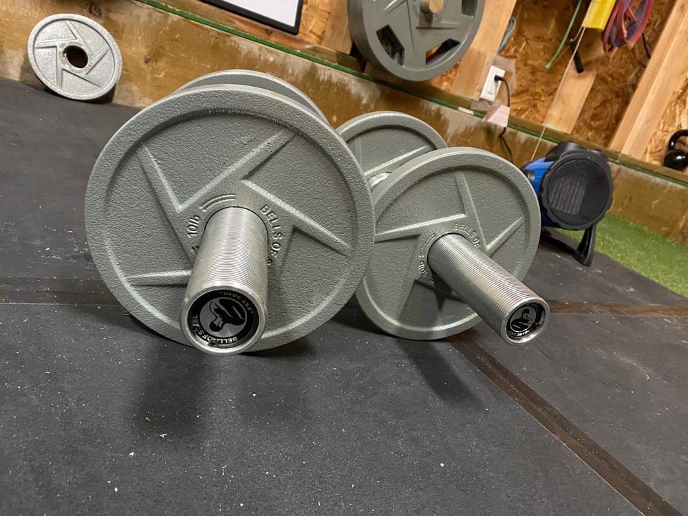 Loadable Dumbbell - Single - 20.5 - Customer Photo From Michael Der