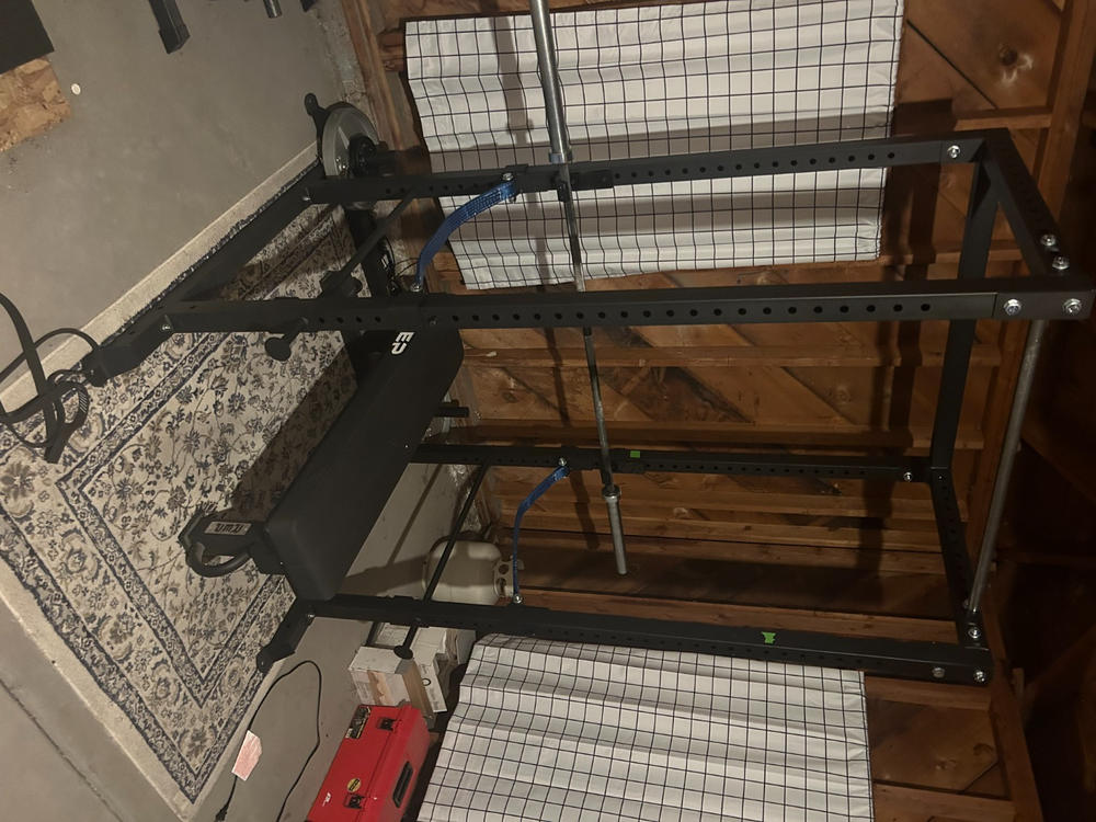 Residential Power Rack 4.1 - 84.5" - Full Size - Customer Photo From Michael Holroyd
